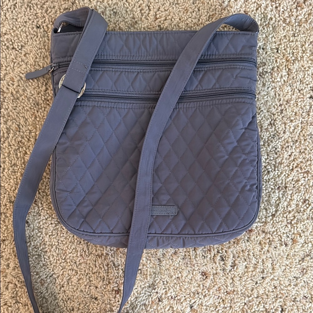 Vera Bradley Blue Quilted Crossbody Bag